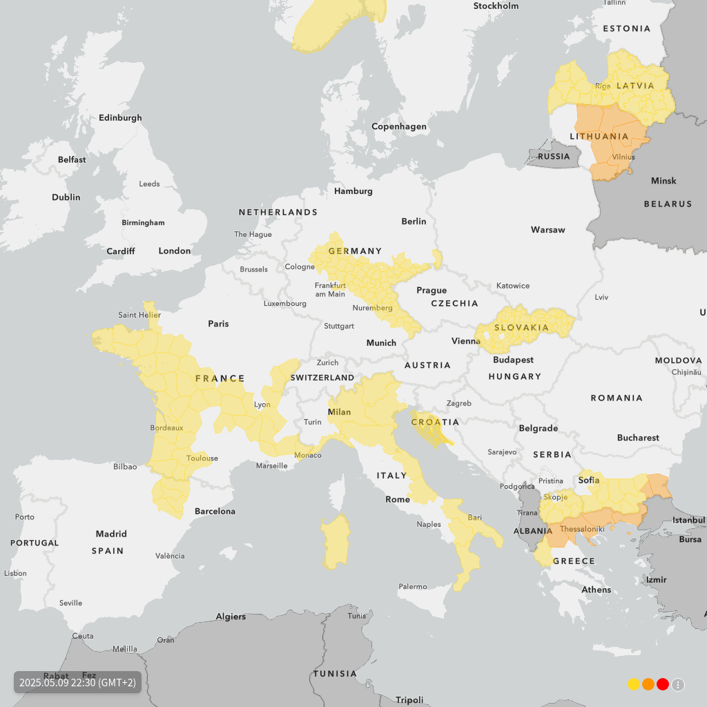 Meteoalarm Snapshot